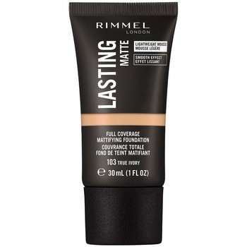 Rimmel London Base de maquillaje LASTING MATTE FOUNDATION 103-TRUE IVORY