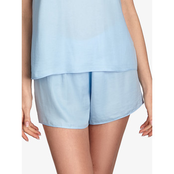 Ajour Forget-Me-Not short pyjama bottoms sky blue