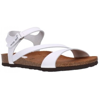 Interbios Sandalias 7219 napa blanco Mujer Blanco