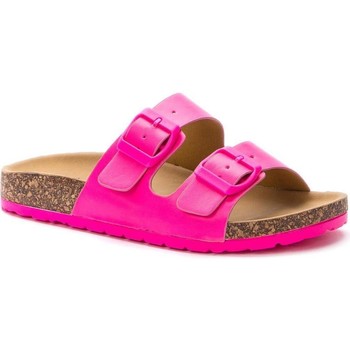 Keddo Sandalias Zapatillas planas casual rosa