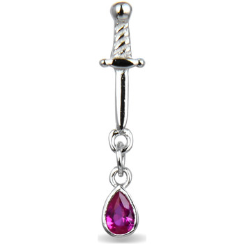 Luxenter Piercing Pendientes Lemond De Plata De Ley 925