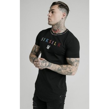 Siksilk Camiseta Curved Hem Colours Gym Tee 16662