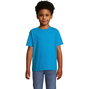 Sols Camiseta Camista infantil color Aqua