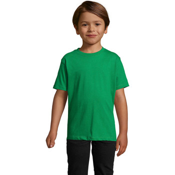 Sols Camiseta Camista infantil color Verde Pradera