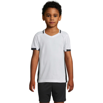 Sols Camiseta CLASSICO KIDS Blanco Negro