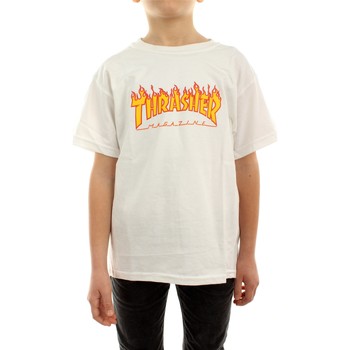 Thrasher Camiseta E20YTHRFLAWHT