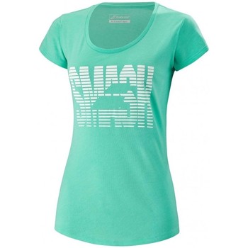 Babolat Camiseta CAMISETA EXERCISE AZUL TURQUESA MUJER