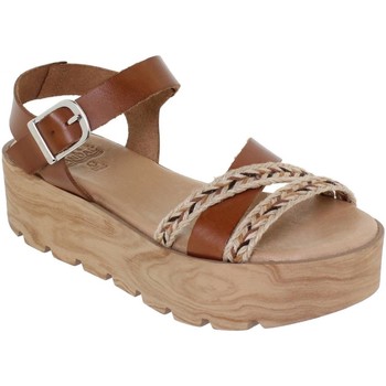 Blusandal Sandalias Sandalias de piel con plataforma by