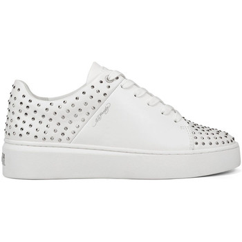 Ed Hardy Zapatillas Stud-ed low top white/silver