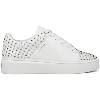 Ed Hardy Zapatillas - Stud-ed low top white/silver