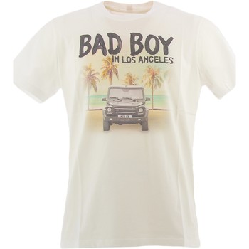 Mc2 Saint Barth Camiseta BAD BOY Camiseta hombre Blanco