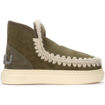 Mou Deportivas Moda Stivaletto Eskimo Sneaker Bold verde con logo in