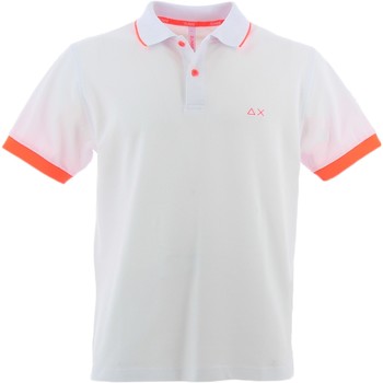 Sun68 Polo POLO FLUO polo hombre Blanco