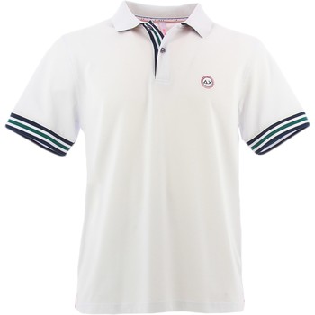 Sun68 Polo POLO STRIPES polo hombre Blanco