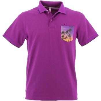 Sun68 Polo TASC POLO polo hombre Violeta