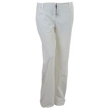 Varlion Pantalones PANTALON LARGO BLANCO