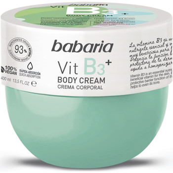 Babaria Hidratantes & nutritivos VIT B3 BODY CREAM 400ML