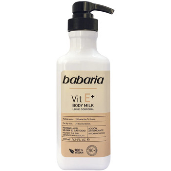 Babaria Hidratantes & nutritivos VIT E BODY MILK 500ML 100% VEGAN