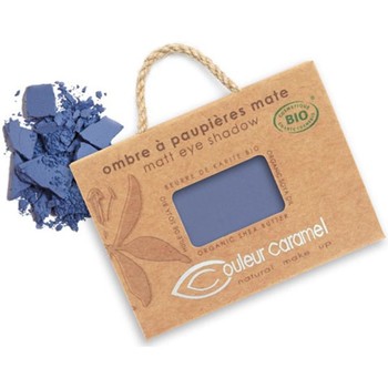 Couleur Caramel Sombra de ojos & bases OMBRE A PAUPIERES MAT Nº76 BLEU MARINE