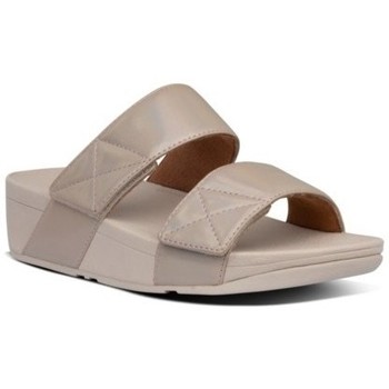 FitFlop Sandalias MINA IRIDESCENT SLIDES - VINTAGE GOLD