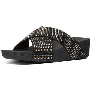 FitFlop Sandalias STROBE TM SLIDE SANDALS - BLACK