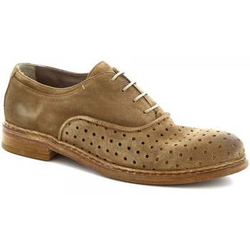 Leonardo Shoes Zapatos Hombre M681-23 WASHSAVANA HAVANA