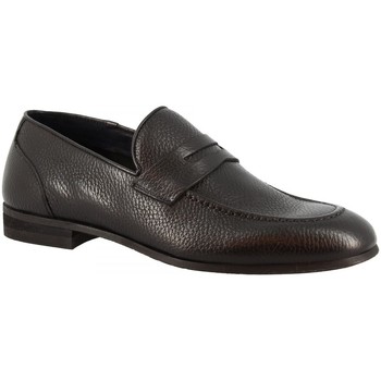 Leonardo Shoes Mocasines 9493E20 TOM ALCE NERO