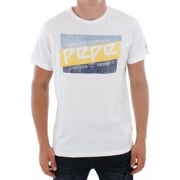 Pepe jeans Camiseta DOMINIK PM506545 802 OPTIC WHITE