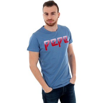 Pepe jeans Camiseta PM506097 MACK - 563 STEEL BLUE