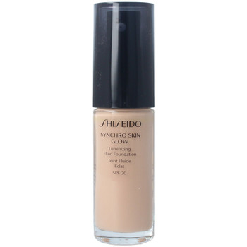 Shiseido Base de maquillaje Synchro Skin Glow Luminizing Fluid Foundation r3