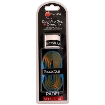 Shockout Padel Complemento deporte SHOCKOUT DUAL PRO GRIP Y OVERGRIP AZUL NARANJA