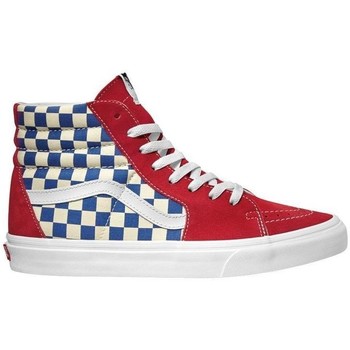 Vans Zapatillas altas UA SK8-HI (BMX Checkerboard) True Blue/Red