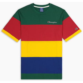 Champion Camiseta Camiseta a rayas de color block