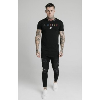 Siksilk Camiseta Curved Hem Colours Gym Tee 16662