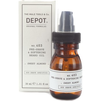 Depot Cuidado para el afeitado y antes del afeitado OIL BEARD PRESHAVE E SOFTENING SWEET ALMOND