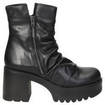 New Generation Botines BOTINES ARRUGADA TACOS MODA JOVEN NEGRO