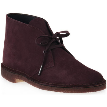 Clarks Botines DESERT BOOT BURGUNDY