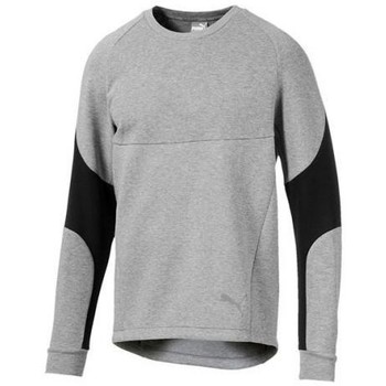 Puma Jersey SUDADERA EVOSTRIPE CREW GRIS NEGRO