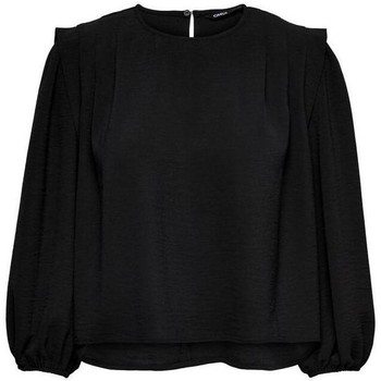 Only Blusa Ricky Top 3/4 Black