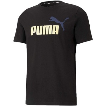 Puma Tops y Camisetas LOGO TEE NERA