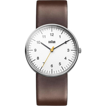 Braun Reloj analógico Brawn BN0021WHBRG, Quartz, 38mm, 5ATM