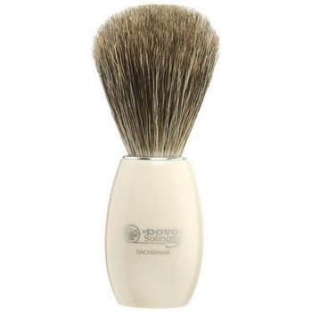 Dovo Tratamiento facial SHAVING BRUSH PURE BADGER ACRYLIC, IVORY