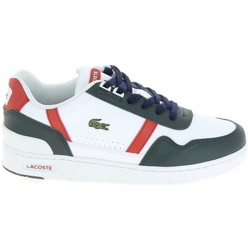 Lacoste Zapatillas T Clip Jr Blanc Rouge