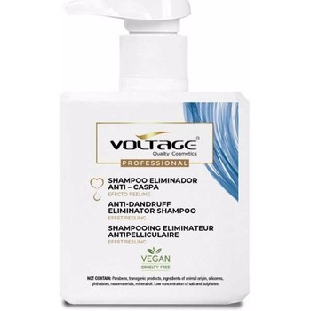 Voltage Cosmetics Acondicionador ANTI-CASPA CHAMPU EFECTO PEELING 500ML