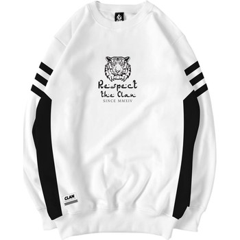 Clan Jersey SUDADERA BLANCA TIGRE CREWNECK