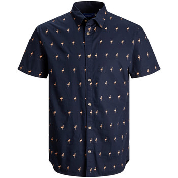 Jack & Jones Camisa manga corta 12188328 JORPOOLSIDE SHIRT SS JR NAVY BLAZER