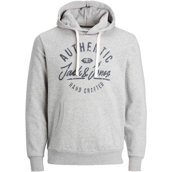 Jack & Jones Jersey 12183445 JJHEROS SWEAT HOOD LIGHT GREY MELA/SWEAT