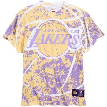 Mitchell And Ness Camiseta CAMISETA AMARILLA LAKERS JUMBOTRON TEE