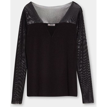 Liu Jo Blusa Top con detalles de tul