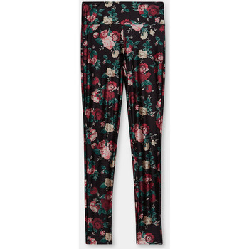 Liu Jo Panties Leggings negros con flores